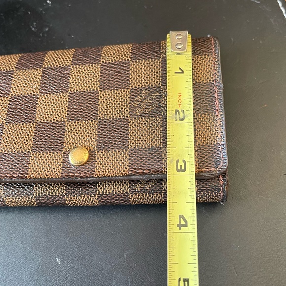 Louis Vuitton Damier Ebene Porte Monnaie Billets Tresor Bilfold Wallet - Picture 7 of 7